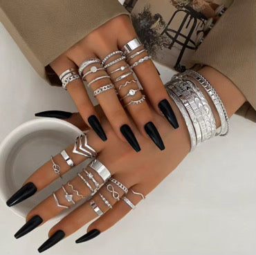Ensemble bague et bracelet